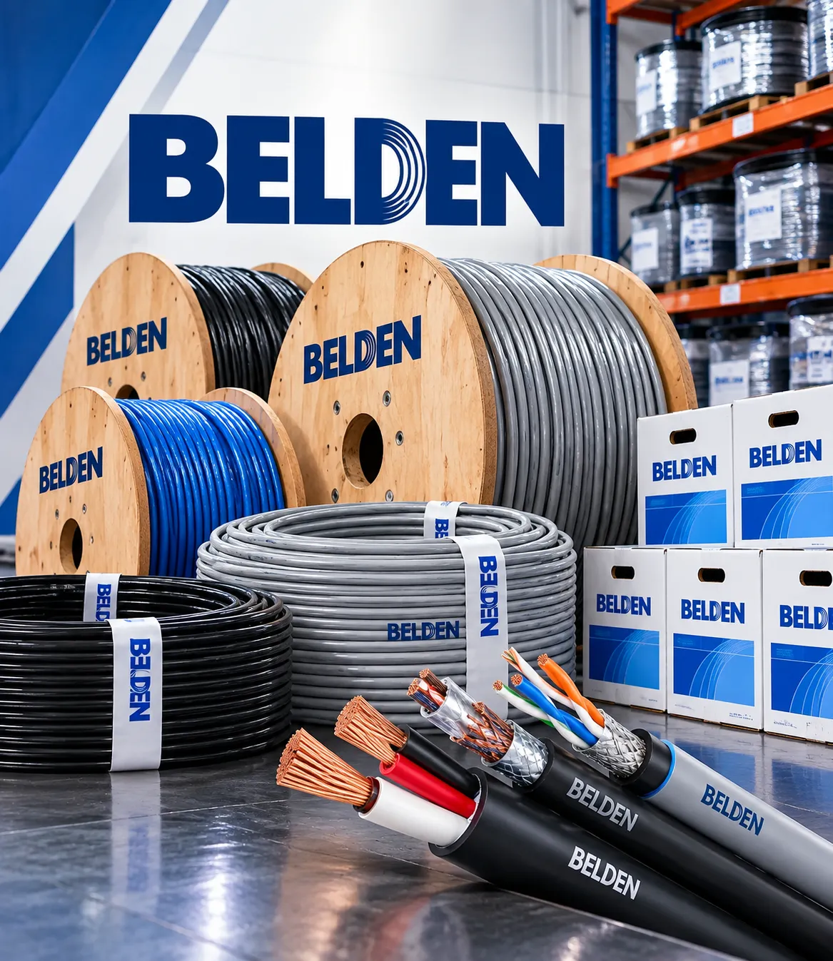 Kabel Belden 8761 Original 22AWG Terlindung