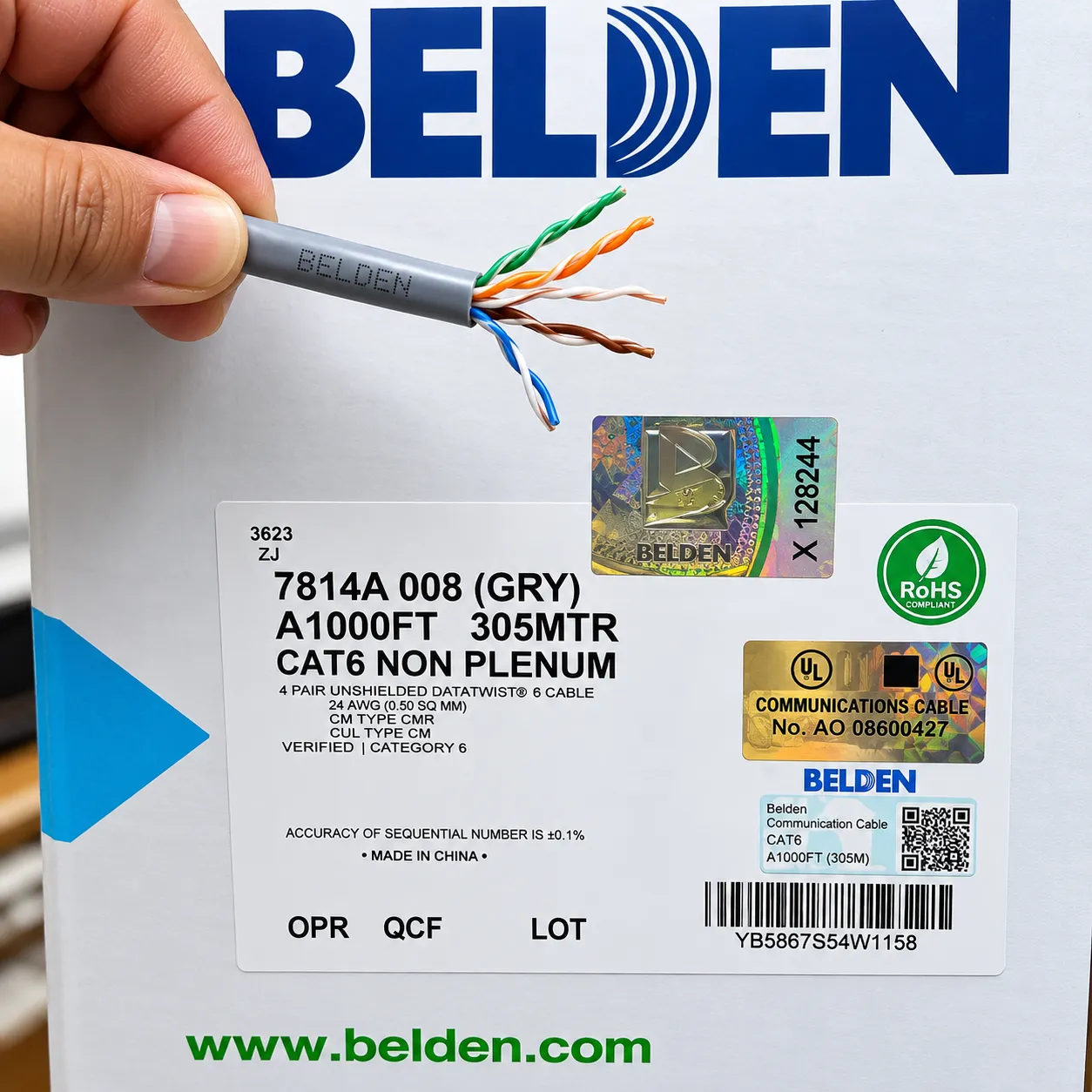 Kabel Audio Belden Original untuk sistem audio profesional