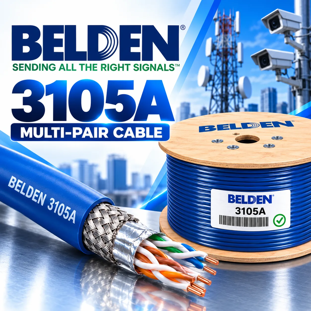 Kabel Belden 3105A RS-485 22 AWG