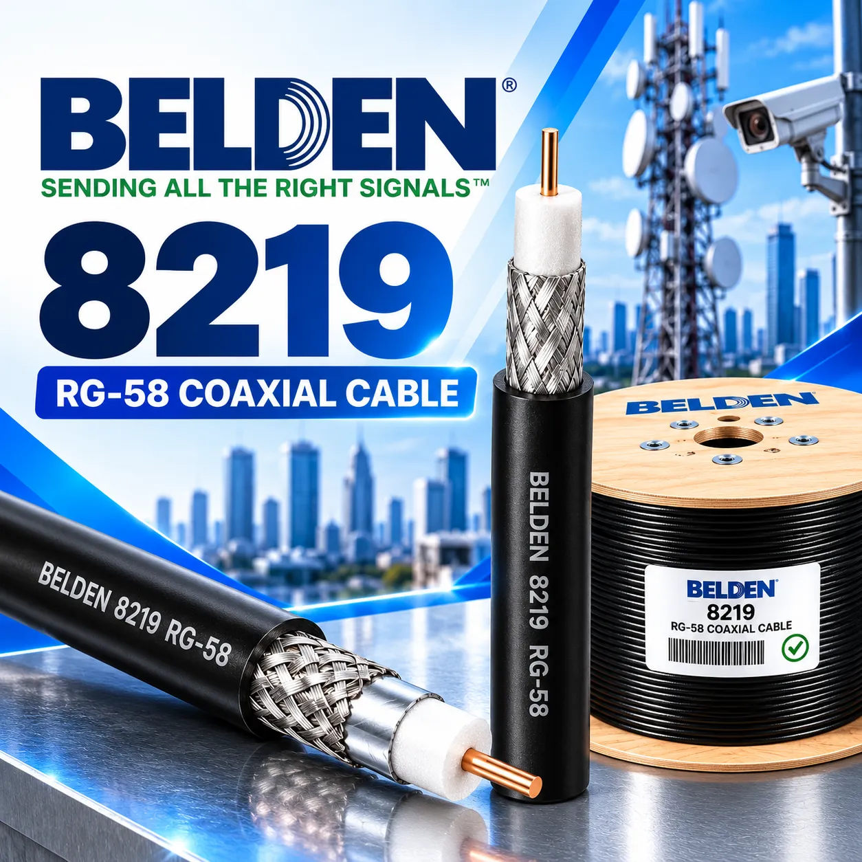 Kabel Belden RG-58 50 Ohm