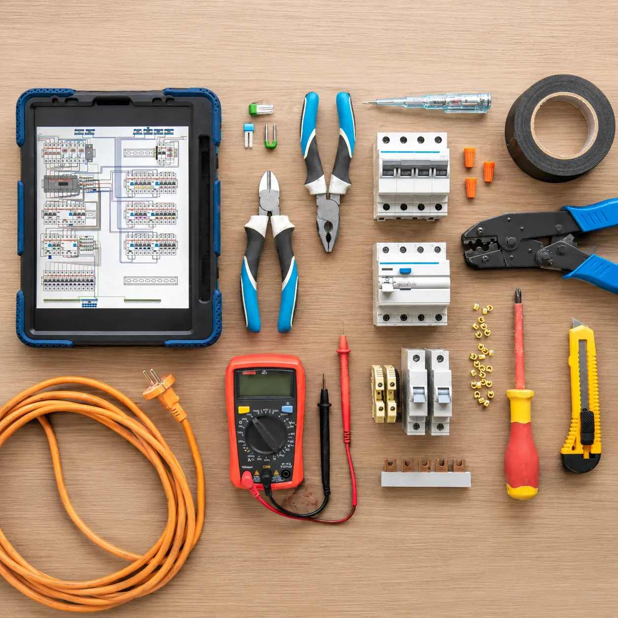 Perlengkapan electrical dan aksesoris listrik